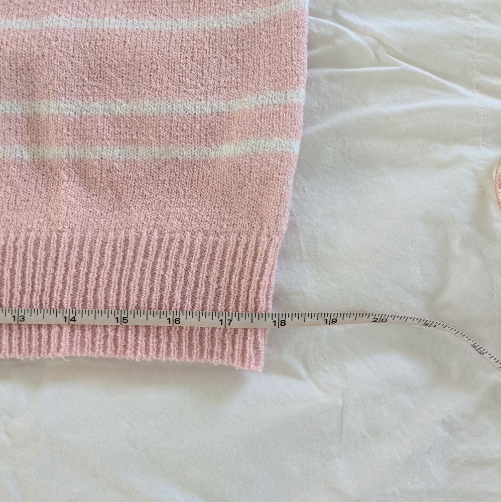 Vintage Basic Editions Striped Pullover Knit Jump… - image 8